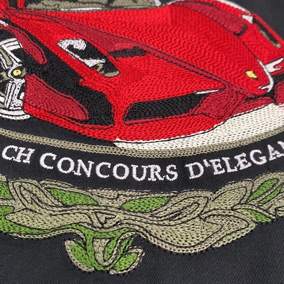 Ferrari Pebble Beach Silk Collared Button Up Dress Shirt - 3XL - Picture 5 of 16